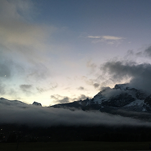 Nevicata a Cortina